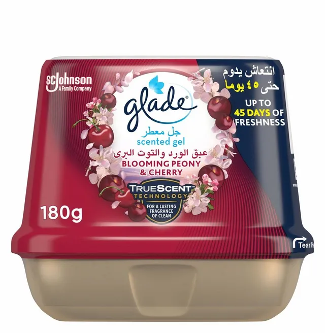 Glade Large Gel Peony 180g