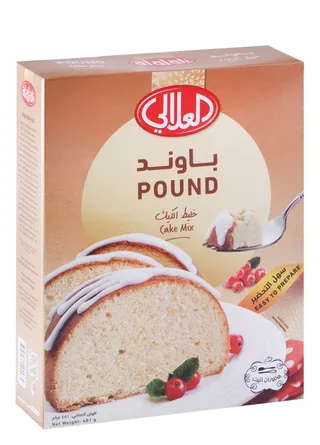العلالي خليط باوند كيك ٤٨١ جم