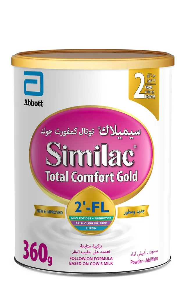 Similac Total Comfort Gold 2 Follow-On Formula 6-12 Months 360g