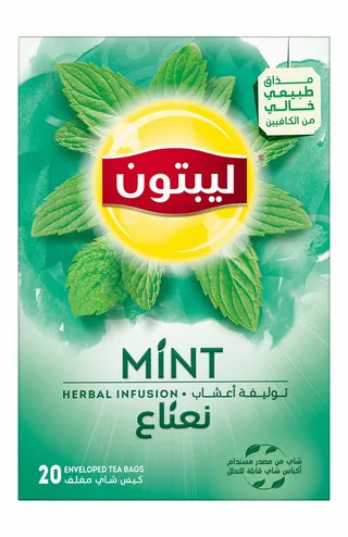 Lipton Mint Herbal Infusion Tea 20 Bags, 1.8g