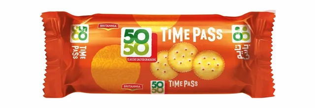 بريتانيا 50-50 تايم باس 40 جم