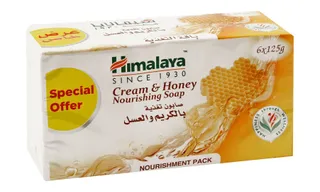 هيمالايا صابون كريم وعسل، 6x125g