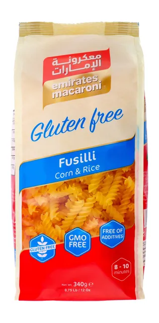Emirates Macaroni gluten Free Fusilli Corn & Rice