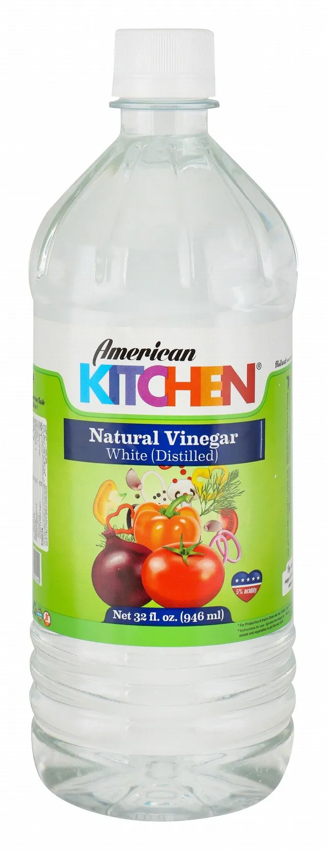 American Kitchen Distilled White Vinegar, 946ml