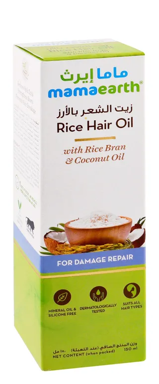 مامايرث رايس زيت الشعر، 150ml