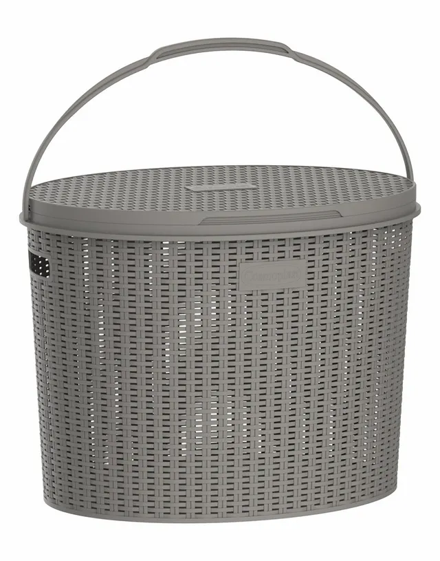 Cosmoplast Rattan Picnic Basket