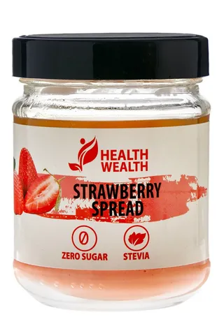 Health Wealth Sugar Free Spread Strawberry, 200g