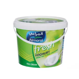 المراعي زبادي كامل الدسم طازج، 2كجم