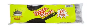 Queen Steel Wool Pads, 16 Pieces