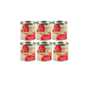 Luna Full Cream Evaporated Milk Easy Open, 6 Pieces