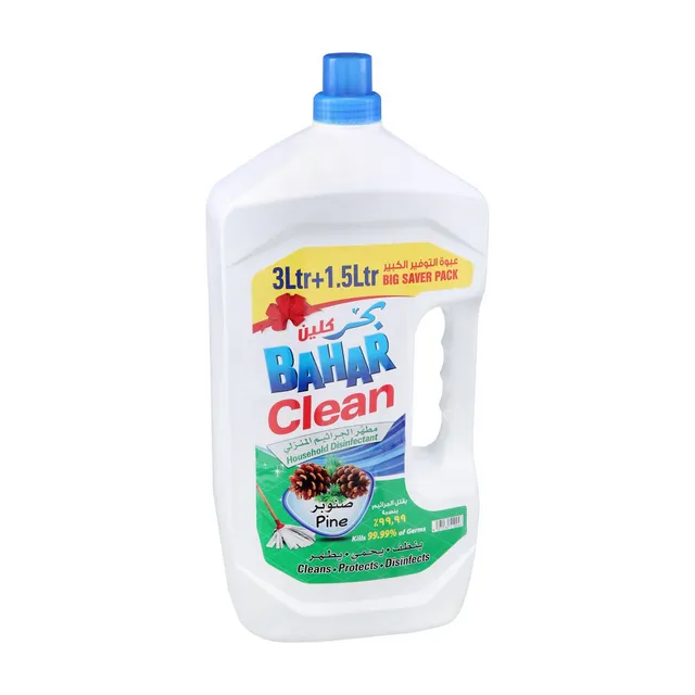 Bahar Pine Disinfectant Cleaner, 3L + 1.5L