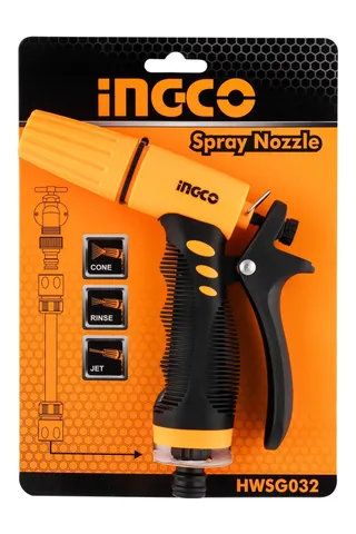 Ingco Black & Orange Spray Nozzle, 1 Piece