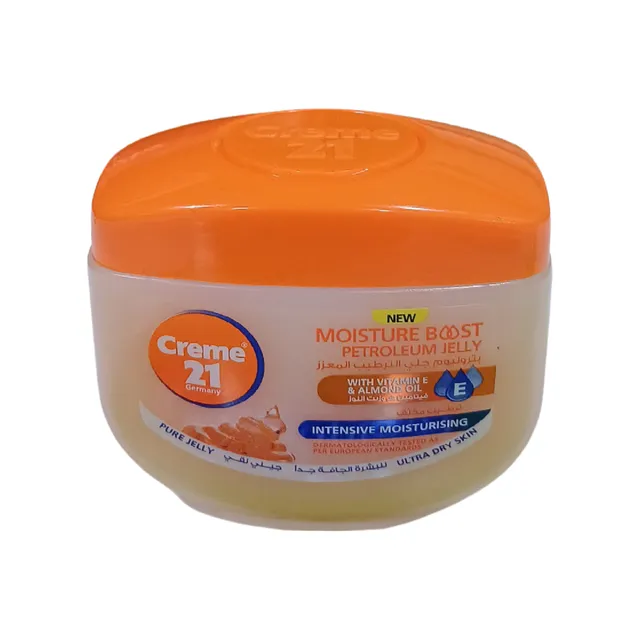 Creme 21 Moisture Boost Petroleum Jelly with Vitamin E & Almond Oil, 100ml