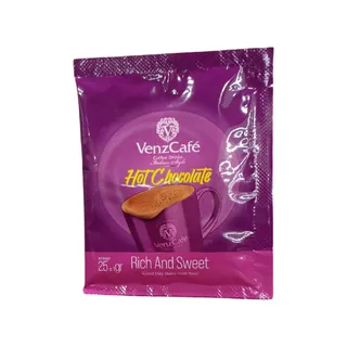 VenzCafe Hot Chocolate Rich and Sweet Coffee, 25g
