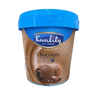 Kwality Chocolate Ice Cream Tub 1L