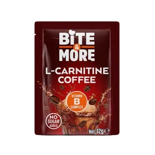 Bite & More No Added Sugar L-Carnitine Coffee Sachet, 12g