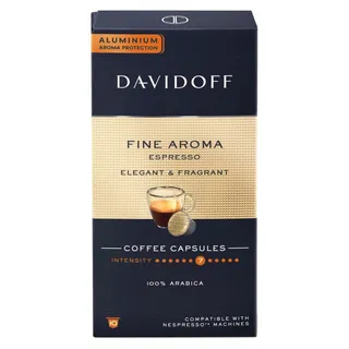 Davidoff Fine Aroma 7/12 Intensity Coffee Capsules, 10 Capsules, 55g