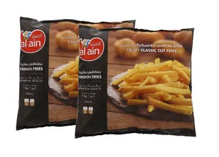 العين بطاطس مقلية مجمدة, 2x1kg