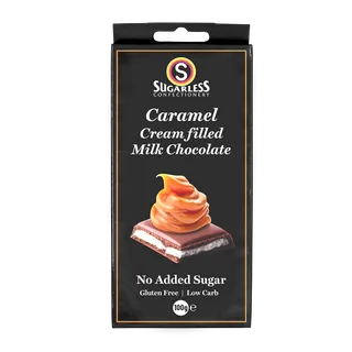 Sugarless Chocolate Caramel 100 g