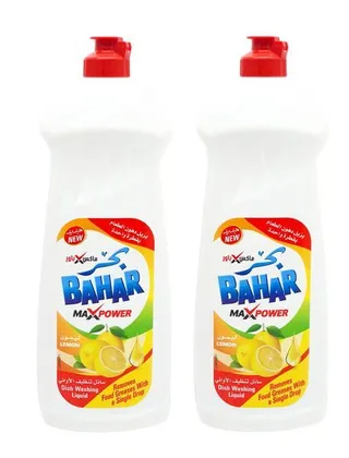بهار بريميوم سائل غسيل أطباق ليمون, 2x600ml