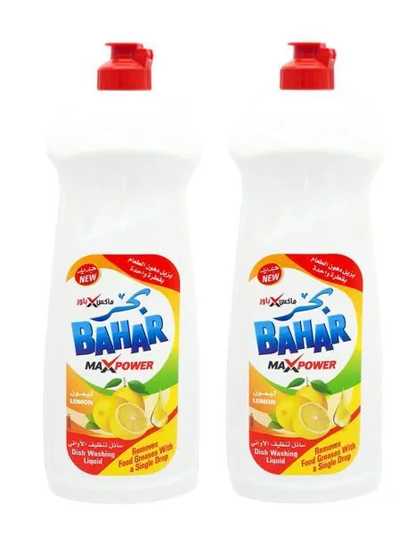 Bahar Premium Lemon Dish Wash Liquid, 2x600ml