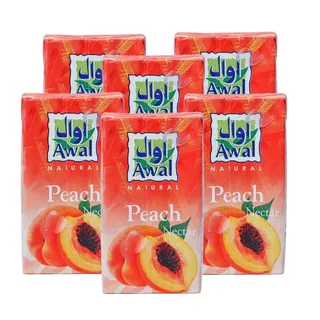 أول نكتار خوخ 6 x 250 مل