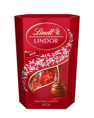 Lindt Lindor Milk Cornet, 137g