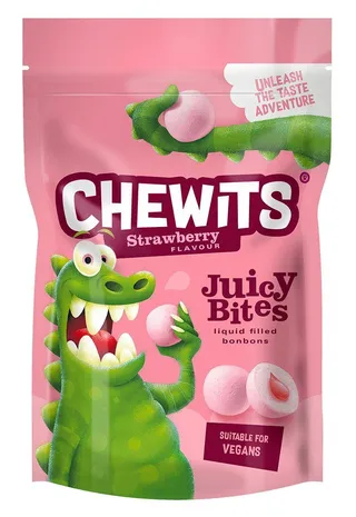Chewits Strawberry Flavour Juicy Bites, 115g
