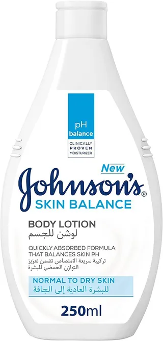 جونسونز لوشن جسم Skin Balance للبشرة العادية إلى الجافة، 250ml