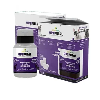 Zoovital Optivital Eye Cleaning for Cat & Dog, 150ml