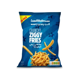 Lamb Weston Crunchy Ziggy Fries, 750g