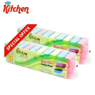 Easy Kitchen Sponge 10S 2Pk