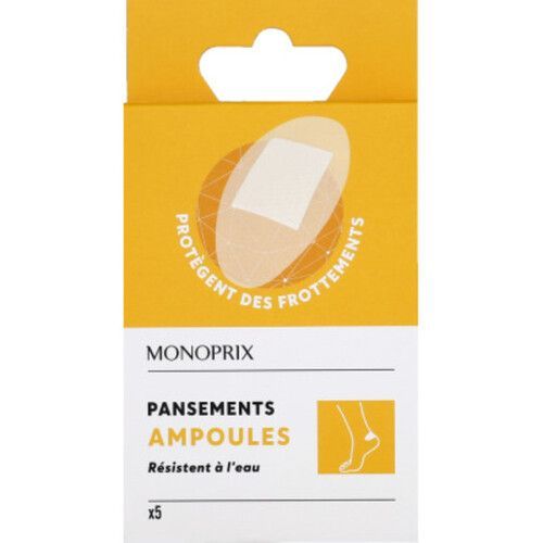 Monoprix Plasters Protect Against Friction 5S