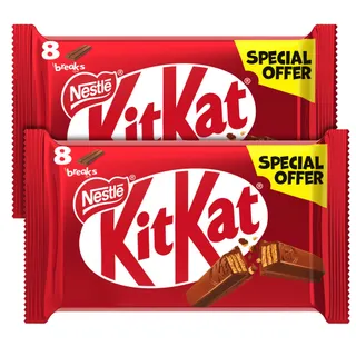 KitKat 2 Fingers Milk Chocolate Wafer Pack 2x8x17.7g