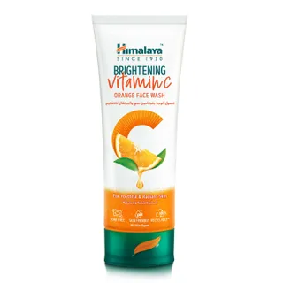 Himalaya Brightening Vitamin C Orange Face Wash, 100ml
