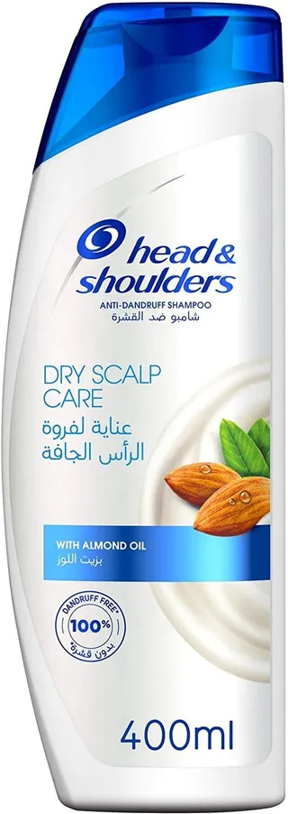 Head & Shoulders Anti-Dandruff Dry Scalp Care with Almond Oil Shampoo, 400ml