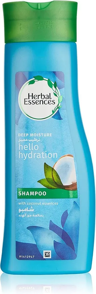 Herbal Essences Hello Hydration Moisturizing Shampoo with Coconut Essences, 400ml