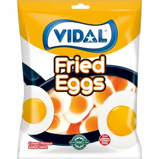 Vidal Fried Eggs Bag Candy Gluten Free, 90g