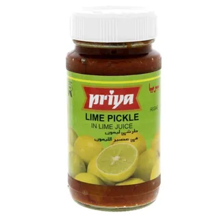 Priya Lime Pickle in Lime Juice, 300g