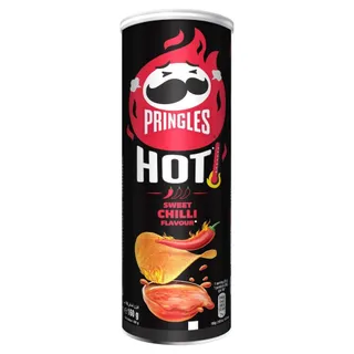 Pringles Hot Sweet Chilli Flavour Potato Chips, 160g