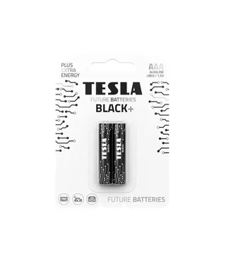 Tesla Batteries Extra Energy AAA Black + Alkaline, 2 Pieces