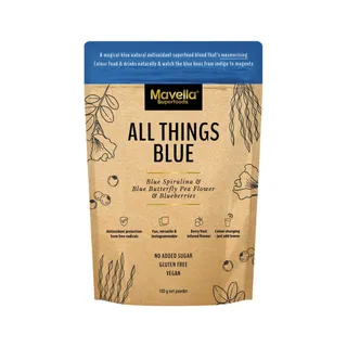 Mavella Superfoods All Things Blue with Blueberries, 100g