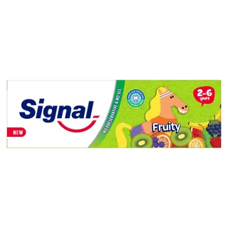 Signal Kids Toothpaste Fruity Prevents Tooth Decay & Tooth Cavity, 50ml
