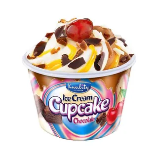 Kwality Chocolate Cupcake Ice Cream Cup, 150ml