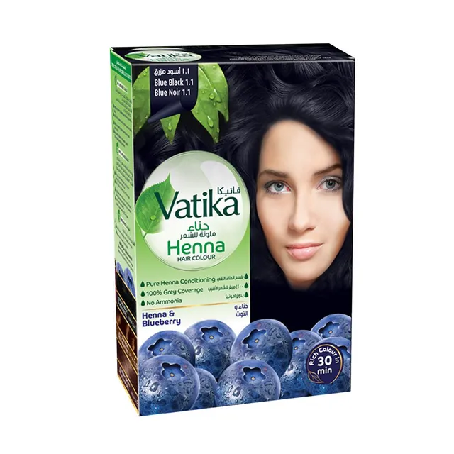 Vatika Henna Blue Black Color 60g