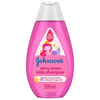 جونسون شامبو أطفال شايني دروبس بزيت الأرغان 300ml