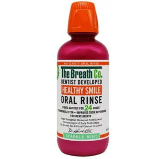 The Breath Co. Sparkle Mint Oral Rinse, 500ml