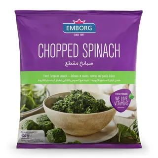 Emborg Chopped Spinach 450g