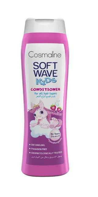 Cosmaline Soft Wave Kids Strawberry Conditioner, 400ml