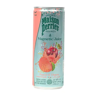 Maison Perrier Magnetic Juice Peach & Cherry Sparkling Beverage